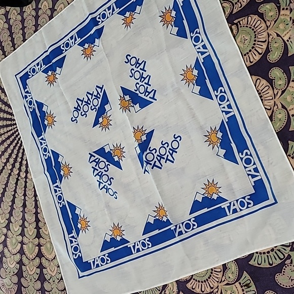 Vintage Taos Bandana - Picture 3 of 5
